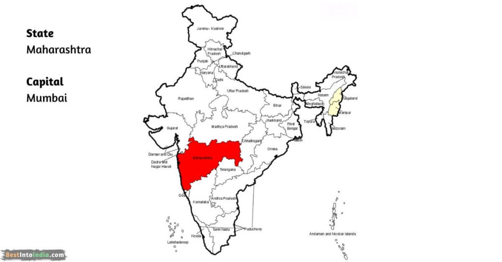 Maharashtra map