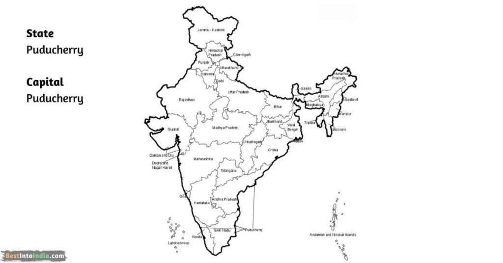 Puducherry map