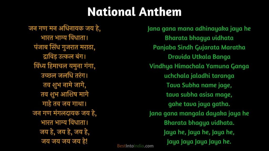 National Symbols of India - Best Into India