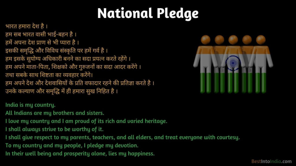 National Pledge of india lyrics