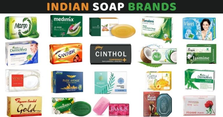 Indian Soap Brands for Bathing