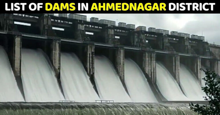 Dams in Ahmednagar District