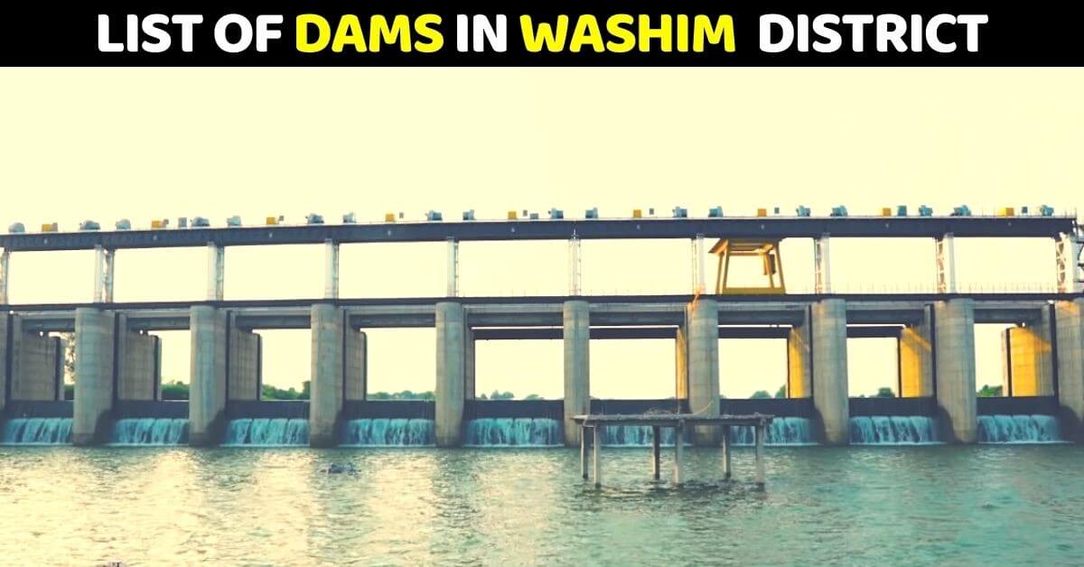 Dams in Washim District | Maharashtra • Best Into India