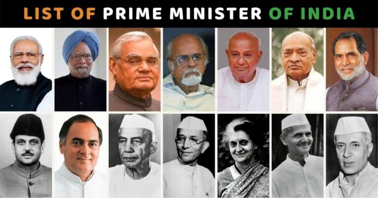 List of prime minister of india from 1947