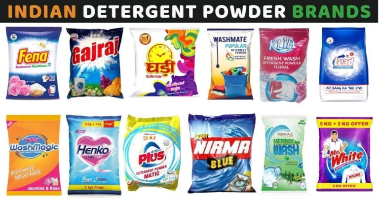 Top 12 Best Indian Detergent Washing Powder Brands