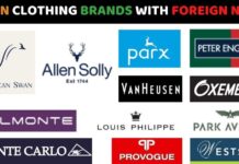Top 12 Indian Clothing Brands With Foreign Labels